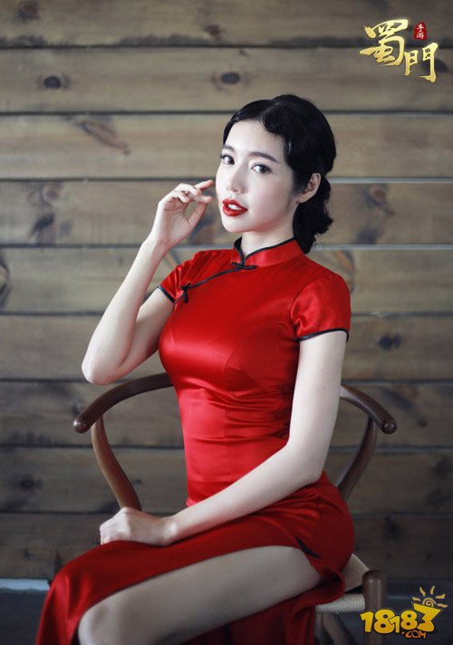 越南妞 旗袍照